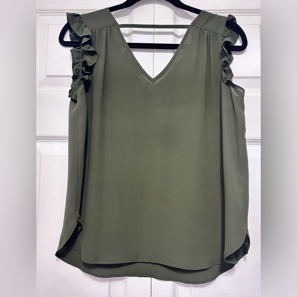 Loft Ruffle Sleeve Top - Picture 7 of 9